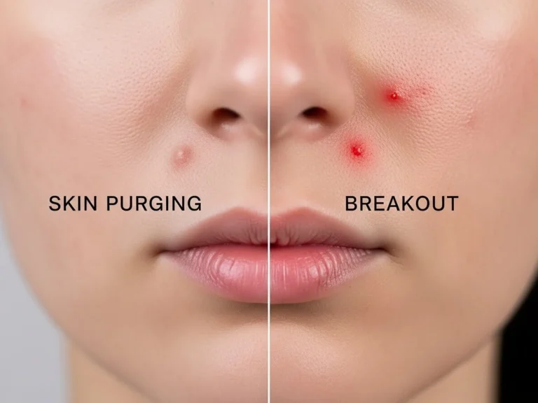 Apa Beza Skin Purging dengan Breakout?